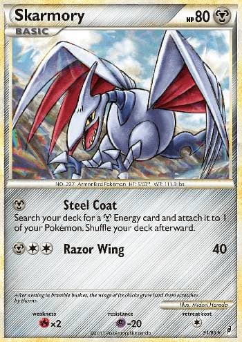 Carta Skarmory (31/95) do set Chamado das Lendas — Pokémon TCG | Bynx