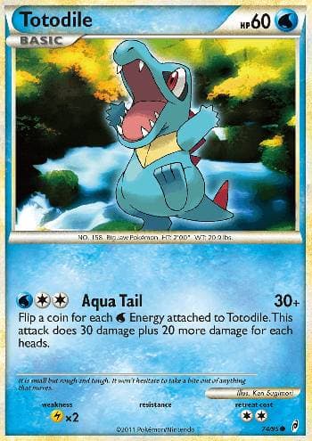Totodile (74/95) — Chamado das Lendas