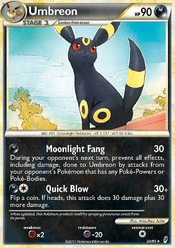 Umbreon (22/95) — Chamado das Lendas