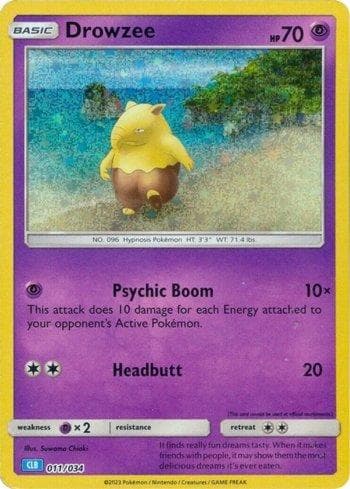 Carta Drowzee (011/034) do set Blastoise & Suicune ex Deck — Pokémon TCG | Bynx