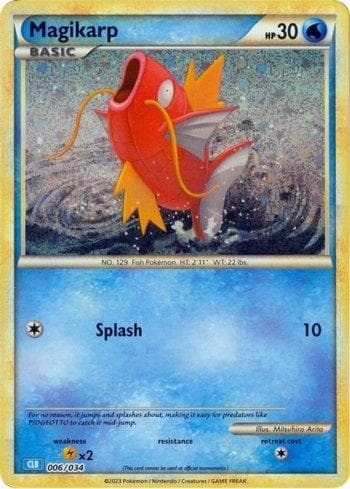 Magikarp (006/034) — Blastoise & Suicune ex Deck