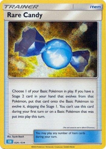 Rare Candy (026/034) — Blastoise & Suicune ex Deck