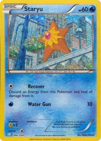 Staryu (004/034) — Blastoise & Suicune ex Deck