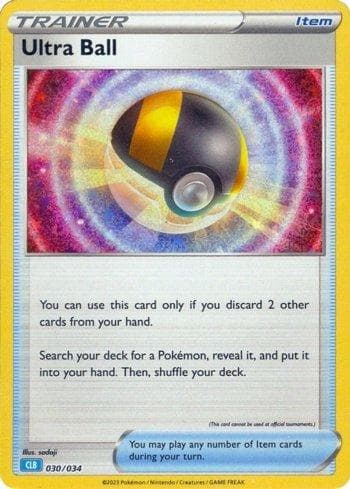 Carta Ultra Ball (030/034) do set Blastoise & Suicune ex Deck — Pokémon TCG | Bynx