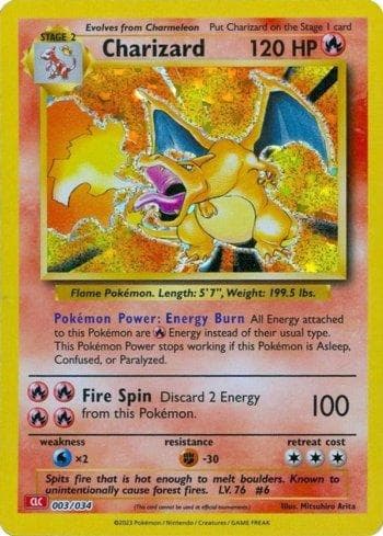 Charizard (003/034) — Charizard & Ho-Oh ex Deck