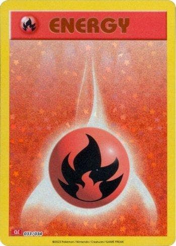 Carta Fire Energy (033/034) do set Charizard & Ho-Oh ex Deck — Pokémon TCG | Bynx