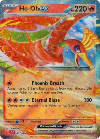 Carta Ho-Oh ex (007/034) do set Charizard & Ho-Oh ex Deck — Pokémon TCG | Bynx