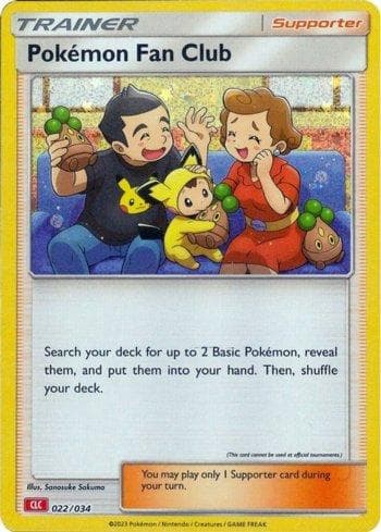 Carta Pokémon Fan Club (022/034) do set Charizard & Ho-Oh ex Deck — Pokémon TCG | Bynx