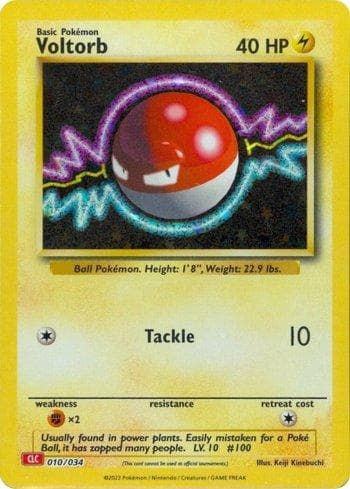 Carta Voltorb (010/034) do set Charizard & Ho-Oh ex Deck — Pokémon TCG | Bynx