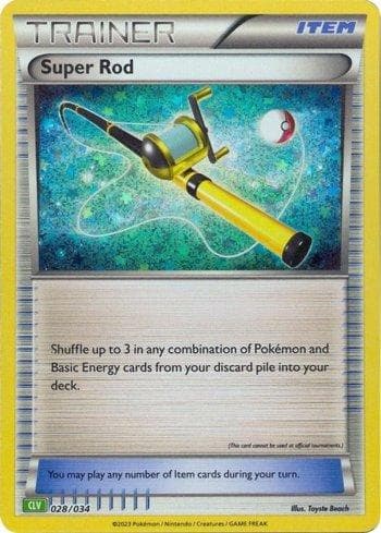 Super Rod (028/034) — Venusaur & Lugia ex Deck