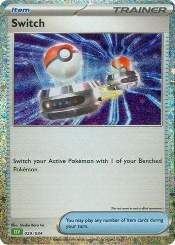 Switch (029/034) — Venusaur & Lugia ex Deck