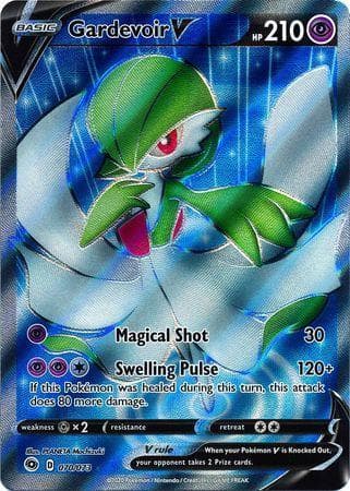 Carta Gardevoir-V (70/073) do set Caminho do Campeão — Pokémon TCG | Bynx