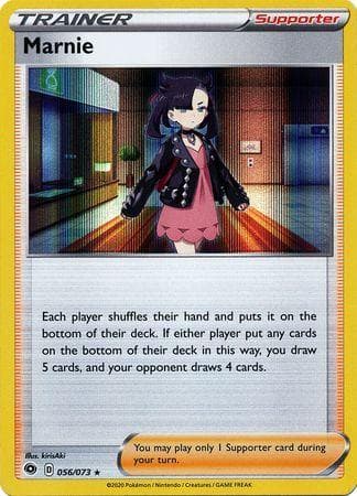 Carta Marnie (56/073) do set Caminho do Campeão — Pokémon TCG | Bynx