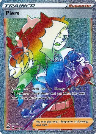Carta Piers (78/073) do set Caminho do Campeão — Pokémon TCG | Bynx