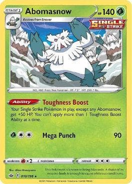 Carta Abomasnow (10/198) do set Reinado Arrepiante — Pokémon TCG | Bynx