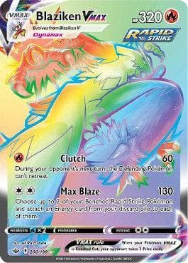 Blaziken-VMAX (200/198) — Reinado Arrepiante