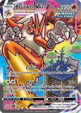 Blaziken-VMAX (201/198) — Reinado Arrepiante