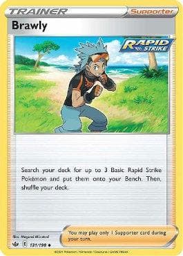 Carta Brawly (131/198) do set Reinado Arrepiante — Pokémon TCG | Bynx