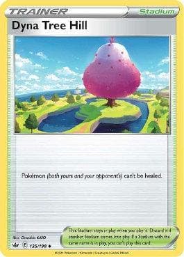 Carta Dyna Tree Hill (135/198) do set Reinado Arrepiante — Pokémon TCG | Bynx