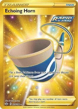Echoing Horn (225/198) — Reinado Arrepiante
