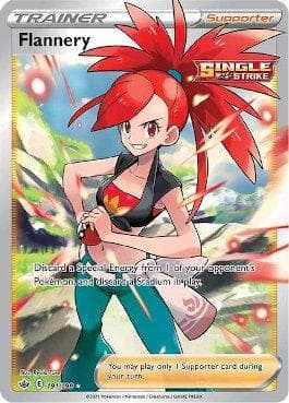Carta Flannery (191/198) do set Reinado Arrepiante — Pokémon TCG | Bynx