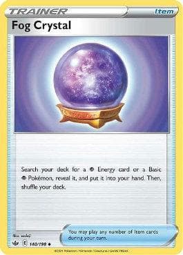 Carta Fog Crystal (140/198) do set Reinado Arrepiante — Pokémon TCG | Bynx