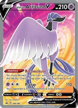 Galarian Articuno-V (169/198) — Reinado Arrepiante