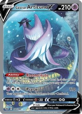 Galarian Articuno-V (170/198) — Reinado Arrepiante