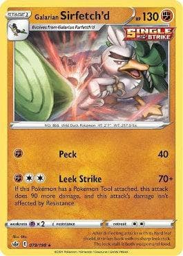Carta Galarian Sirfetch'd (79/198) do set Reinado Arrepiante — Pokémon TCG | Bynx