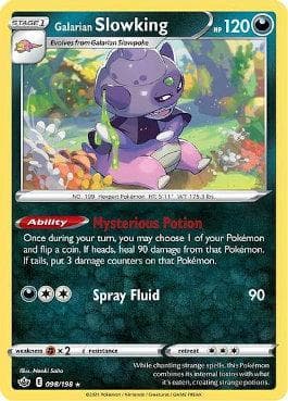 Carta Galarian Slowking (98/198) do set Reinado Arrepiante — Pokémon TCG | Bynx