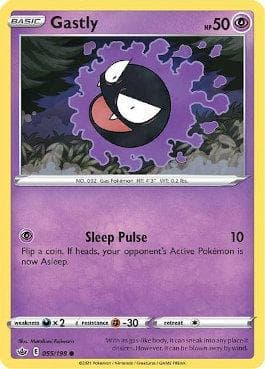Carta Gastly (55/198) do set Reinado Arrepiante — Pokémon TCG | Bynx