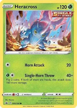 Carta Heracross (6/198) do set Reinado Arrepiante — Pokémon TCG | Bynx