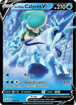 Ice Rider Calyrex-V (45/198) — Reinado Arrepiante