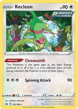 Carta Kecleon (122/198) do set Reinado Arrepiante — Pokémon TCG | Bynx
