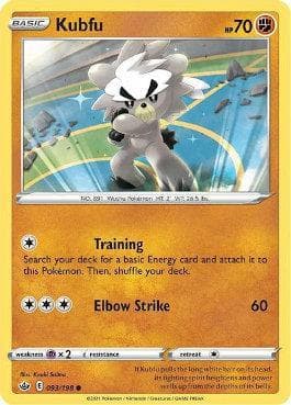 Carta Kubfu (93/198) do set Reinado Arrepiante — Pokémon TCG | Bynx