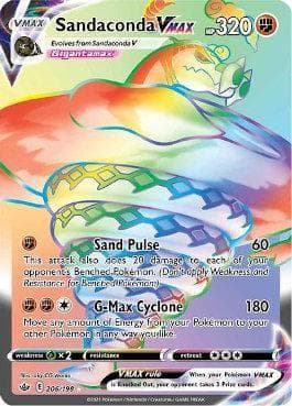Carta Sandaconda-VMAX (206/198) do set Reinado Arrepiante — Pokémon TCG | Bynx