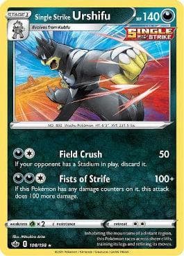 Single Strike Urshifu (108/198) — Reinado Arrepiante