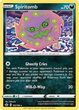 Carta Spiritomb (103/198) do set Reinado Arrepiante — Pokémon TCG | Bynx