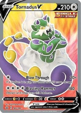 Carta Tornadus-V (184/198) do set Reinado Arrepiante — Pokémon TCG | Bynx