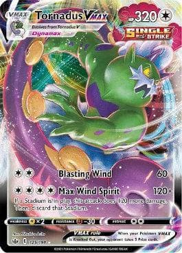 Carta Tornadus-VMAX (125/198) do set Reinado Arrepiante — Pokémon TCG | Bynx