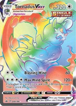 Carta Tornadus-VMAX (209/198) do set Reinado Arrepiante — Pokémon TCG | Bynx