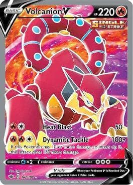 Carta Volcanion-V (162/198) do set Reinado Arrepiante — Pokémon TCG | Bynx