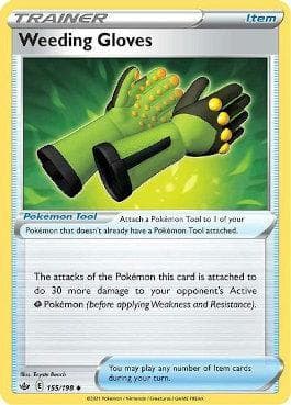 Carta Weeding Gloves (155/198) do set Reinado Arrepiante — Pokémon TCG | Bynx