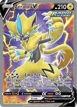 Carta Zeraora-V (165/198) do set Reinado Arrepiante — Pokémon TCG | Bynx