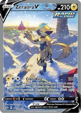 Carta Zeraora-V (166/198) do set Reinado Arrepiante — Pokémon TCG | Bynx