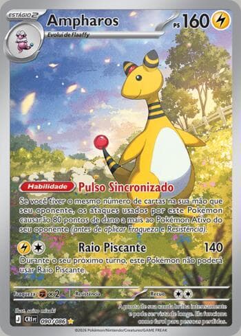 Ampharos (090/086) — Chaos Rising