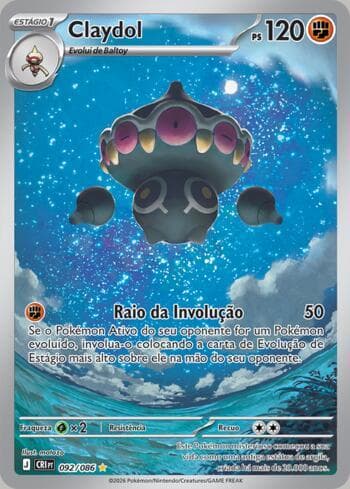 Carta Claydol (092/086) do set Chaos Rising — Pokémon TCG | Bynx