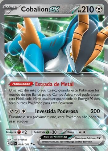 Cobalion ex (064/086) — Chaos Rising