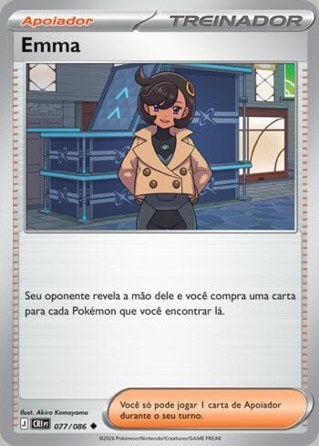 Carta Emma (077/086) do set Chaos Rising — Pokémon TCG | Bynx