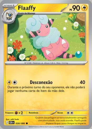 Carta Flaaffy (028/086) do set Chaos Rising — Pokémon TCG | Bynx